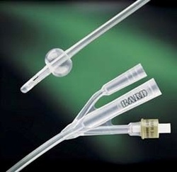 Three-way foley catheter