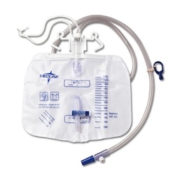 Foley catheter drainage bag