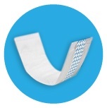 Rectangular incontinence pads Rectangular incontinence pads