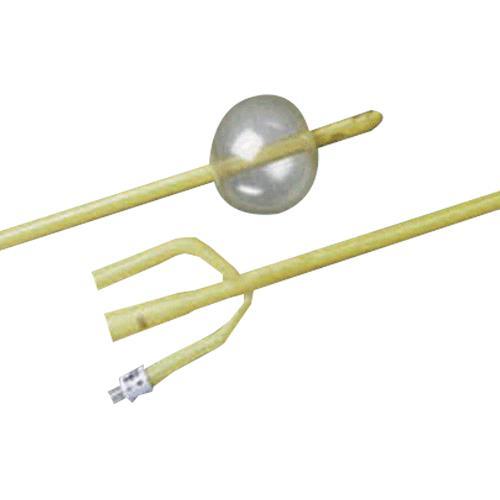 Three way foley catheter