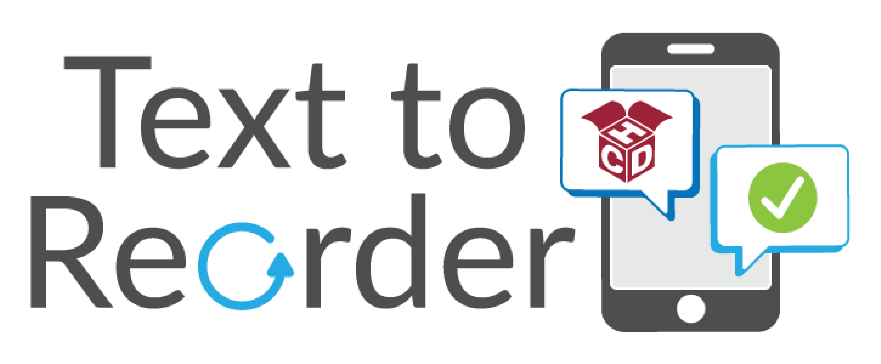 Text to Reorder Logo