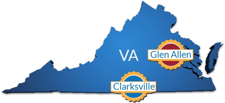 Virginia HCD map