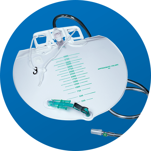 Placement of Tubing & Drainage Bags