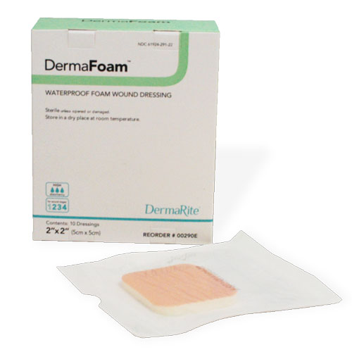 DermaRite DermaFoam™ Waterproof Foam Dressing Home Care Delivered