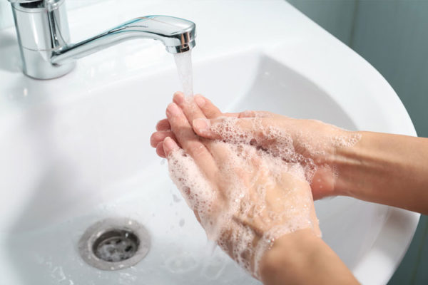 Wash your hands to help prevent spreading infection