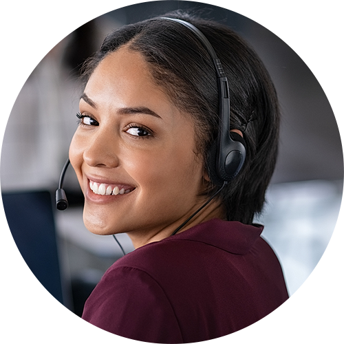 HCD phone representative Happy HCD phone representative