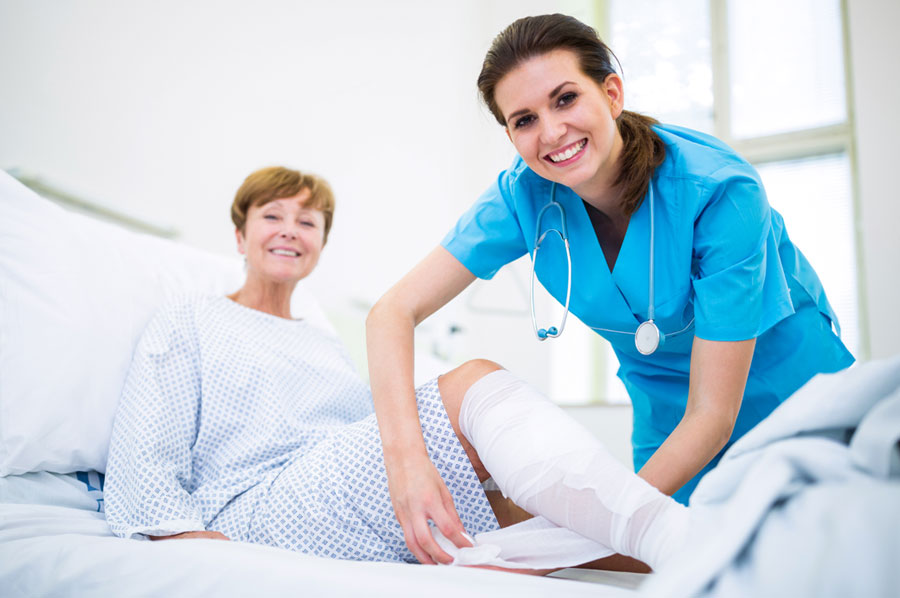 Our team is trained by Registered Nurses to understand the wound care customer needs