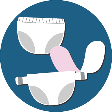 icon of incontinence products