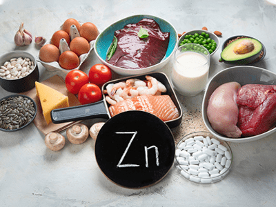 foods rich in zinc