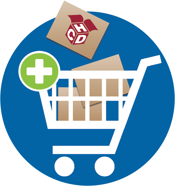 adding additional HCD products to a shopping cart