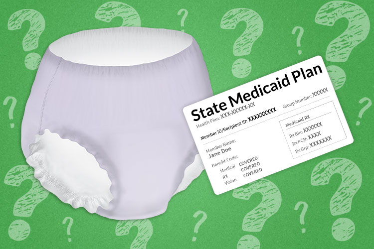 Medicaid card and  incontinence pull ons