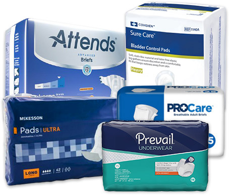 Absorbent incontinence supplies