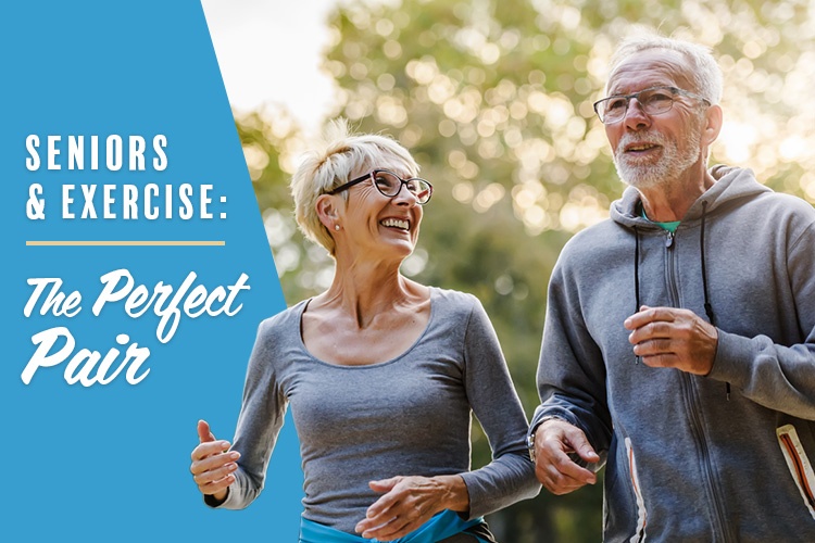 Seniors and Exercise the Perfect Pair