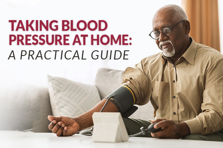 Measuring your own blood pressure at home