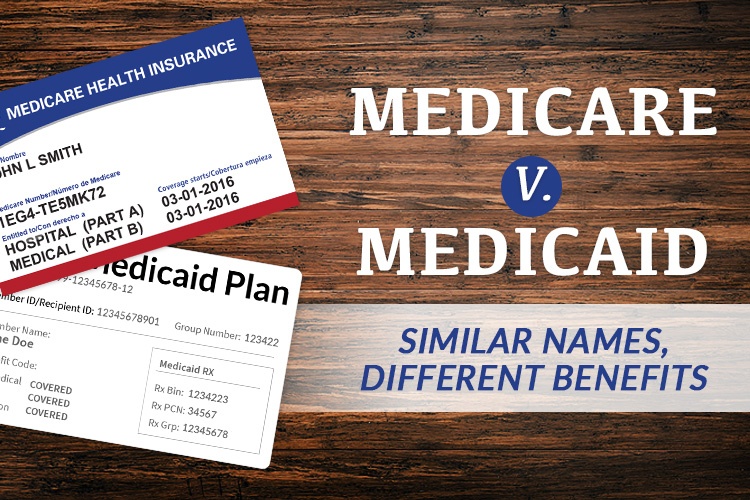 Medicare v. Medicaid—Similar Names, Different Benefits