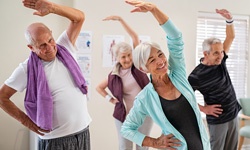 seniors exercising