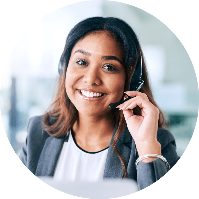 happy-customer-service-rep happy HCD customer service rep